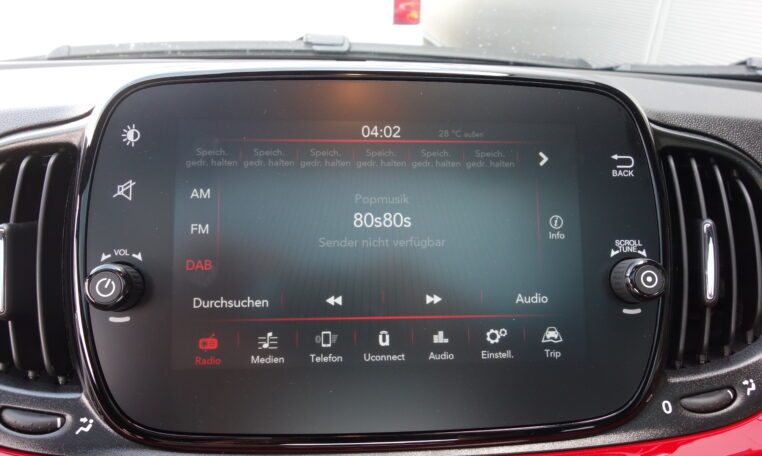 新品 FIAT500,500C UCONNECT 7